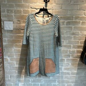 Striped shift dress or shirt (depending on height) from Anthropologie